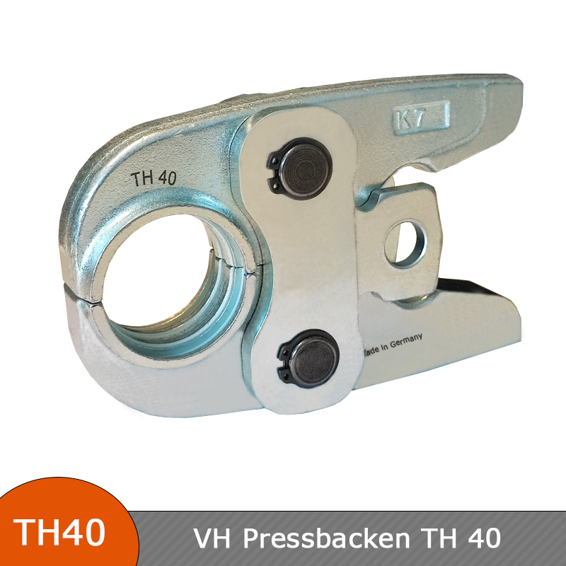 VH Pressbacke / Presszange mit TH  Profil für elektrische Radial-Pressmaschinen